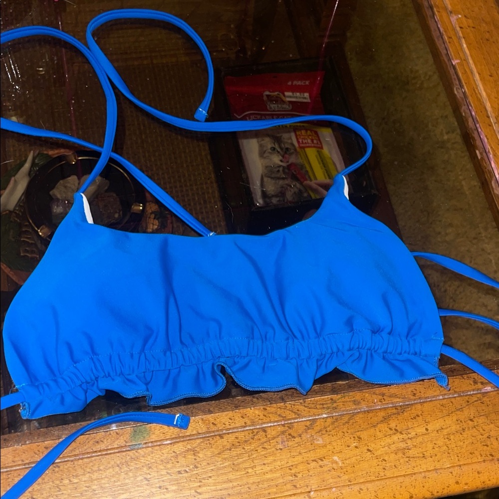 Set of two SHEIN Women's Blue Bikini Top